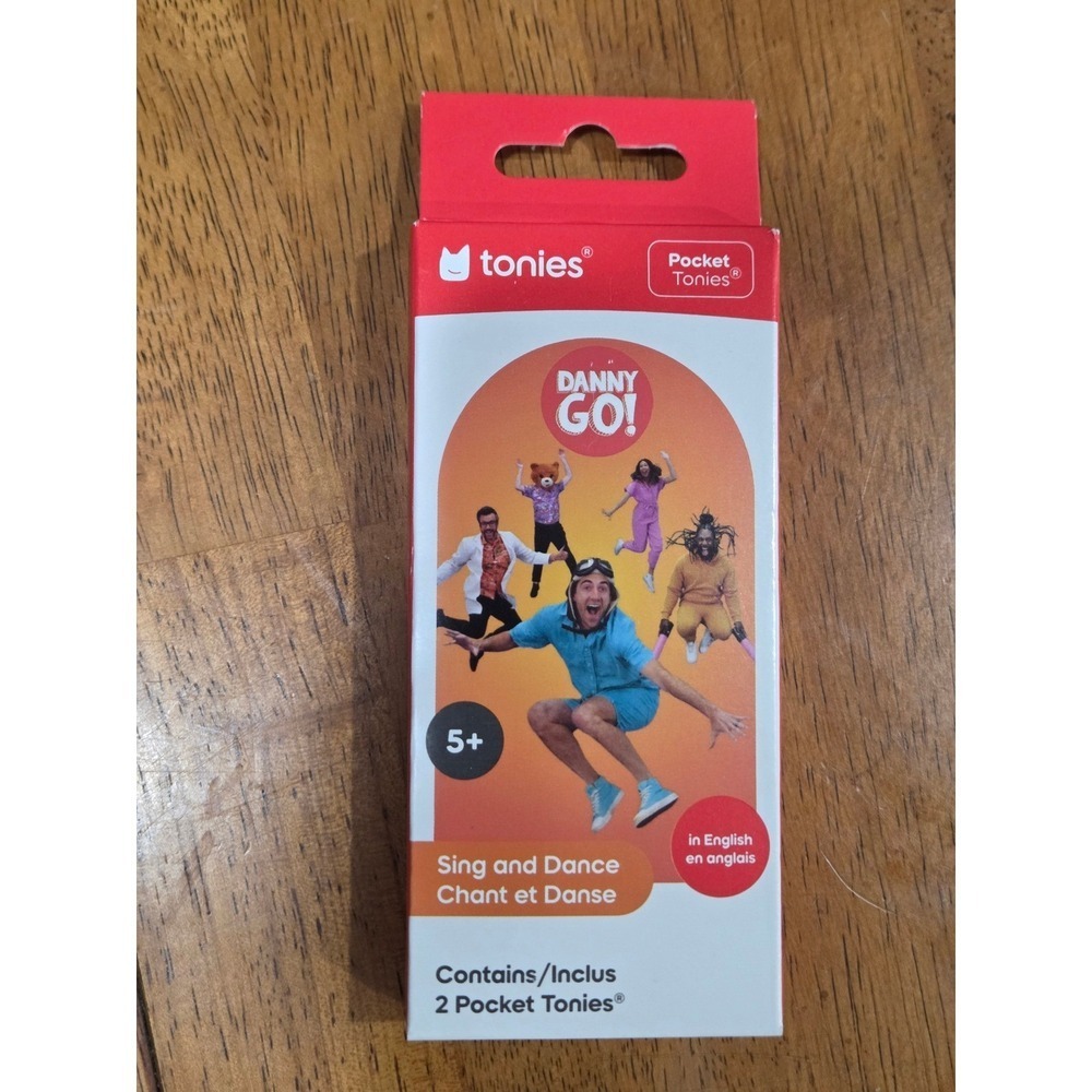 Tonies Danny Go Dance Party 5+ Years New Unopened 2 Pocket Tonies